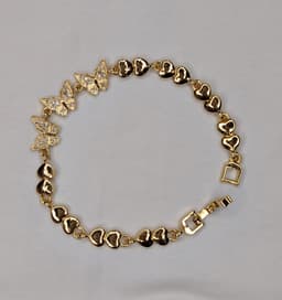 Butterfly stainless steel bracelet  thumbnail 0