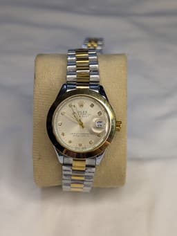 ROLEX DATEJUST GOLDEN & GREY DIAL thumbnail 0