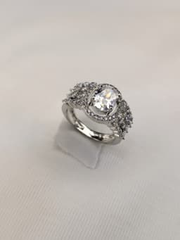 Silver spark ring thumbnail 0