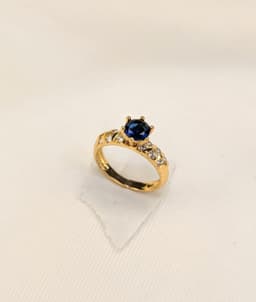 Sapphire pop mini ring thumbnail 0