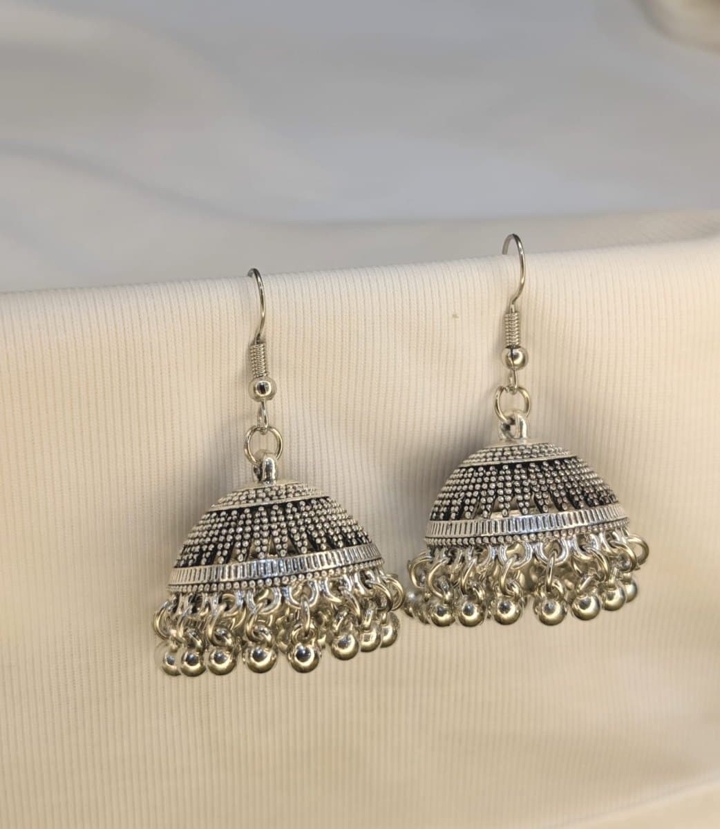 Silver Bell Earrings