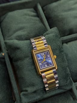 TIMAS SQUARE BLUE DIAL  thumbnail 0