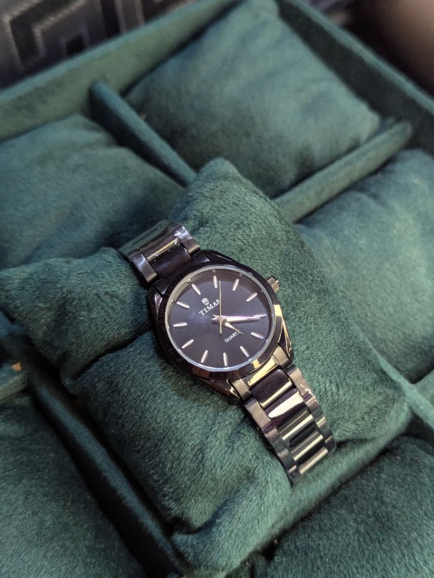 TIMAS BLACK DIAL